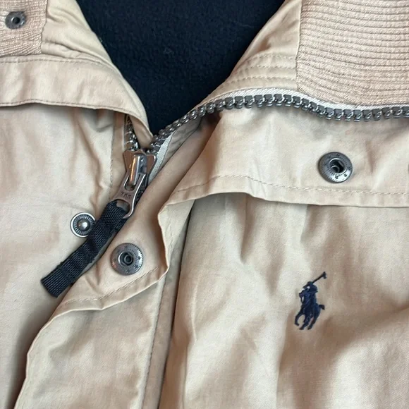Polo Ralph Lauren Men's‎ Tan and Cream Jacket Size Large